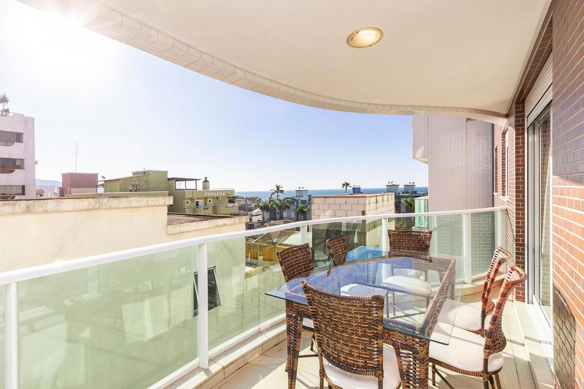 Boulevard 224D - Excelente Apartamento Em Condominio De Luxo No Centro De Bombinhas - Piscina - Jacuzzi - Academia - Portaria 24H. Exteriör bild